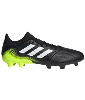 Бутсы Adidas Copa Sense.3 Fg черные с зеленым